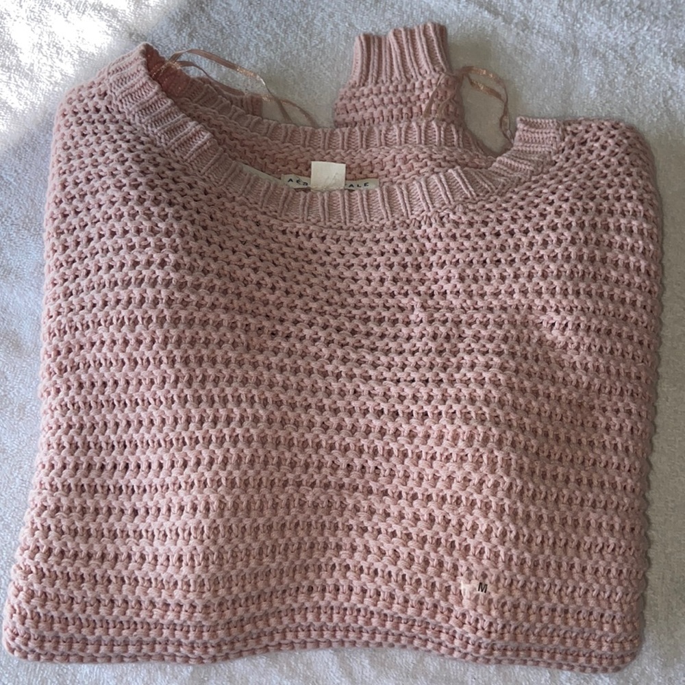 Aeropastale pink sweater new with tags sz M